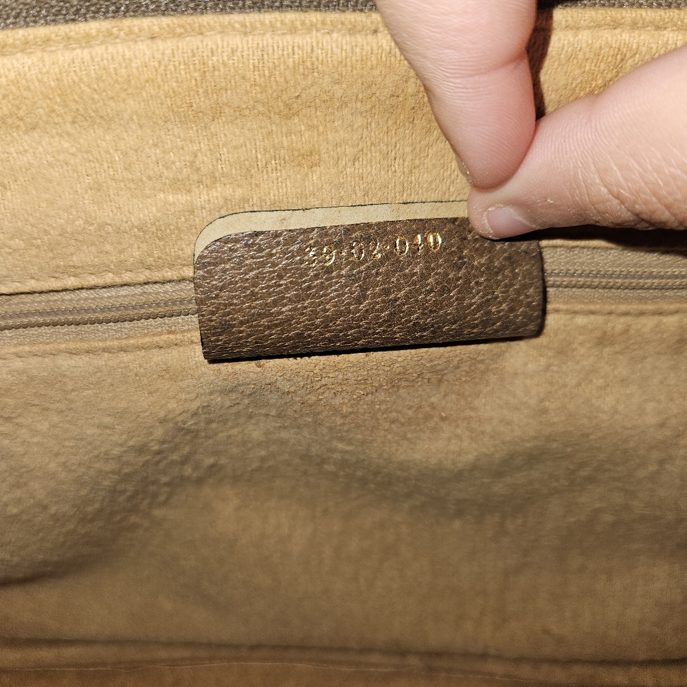 Gucci 39.02.040 Sherry Line Gg Supreme Canvas Women's Mini Boston Bag - Picture 16 of 16
